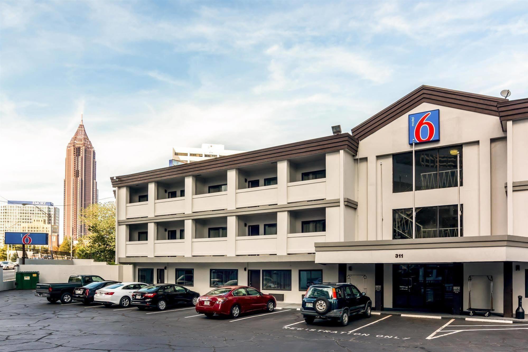 Motel 6-Atlanta, Ga - Downtown Eksteriør billede